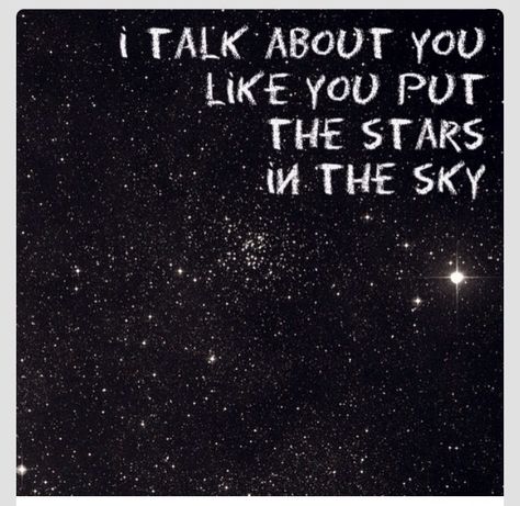 You consume my thoughts You Are My Hero, Under Your Spell, Stars In The Sky, Ex Machina, Star Sky, Say I Love You, Hopeless Romantic, Look At You, Real Talk