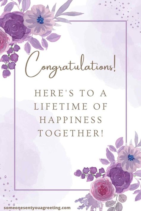 Struggling with a wedding message for a colleague? Our selection of wedding wishes for colleagues will help you congratulate them on their big day | #wedding #marriage #colleague #congratulations Congratulations Wishes For Engagement, Marriage Congratulations Quotes, Roka Ceremony Quotes, Marriage Congratulations Wishes, Congratulations Wishes For Marriage, Congratulations For Marriage, Marriage Wishes Congratulations, Congrats Wedding Wishes Quotes, Congratulations Wedding Wishes