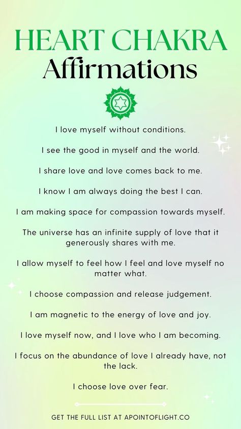 35 Heart Chakra Affirmations Reiki Healing Quotes Affirmations, Open Heart Affirmations, Affirmation Of Love, Heart Opening Affirmations, How To Open Your Heart, Love Affirmations For Couples, I Am Loved Affirmations, Heart Chakra Affirmation, Loving Affirmations