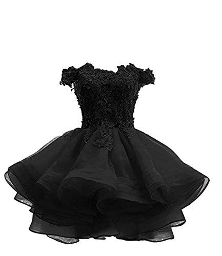 Elegant Short Dress, Black Quinceanera Dresses, Elegant Dresses Short, Layered Short, Dama Dresses, Short Homecoming Dresses, Junior Prom Dresses, 16 Dress, Sweet 15