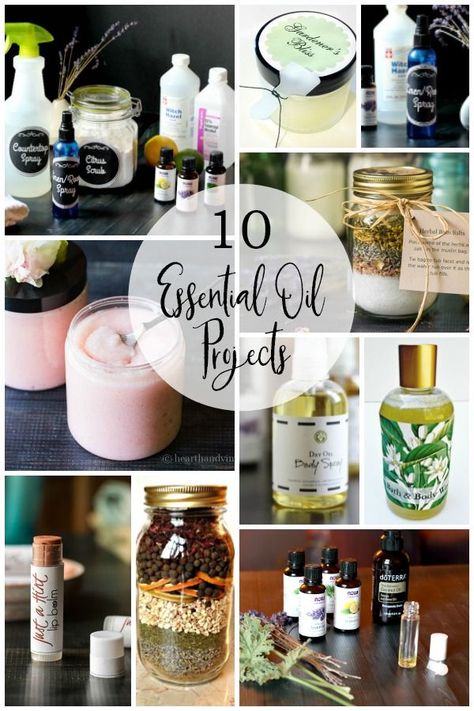 Perfect for make and takes, girls night out or any group gathering theses essential oil recipes are easy and fun to make. Great for gift giving or treating yourself with all natural homemade projects using the wonderful fragrance that only comes from essential oils. #aromatherapy #DIY #homemadebeauty # Essential Oil Crafts, Essential Oil Gift Ideas, Essential Oils Diy Gifts, Essential Oil Party, Diy Essential Oil, Aromatherapy Recipes, Diy Aromatherapy, Essential Oils Gifts, Oil Gifts