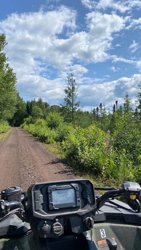 Nature, Quad Riding Aesthetic, Four Wheeling Aesthetic, Atv Riding Aesthetic, Four Wheeler Aesthetic, Razor Riding, Summer Constellations, Trail Aesthetic, Country Life Aesthetic