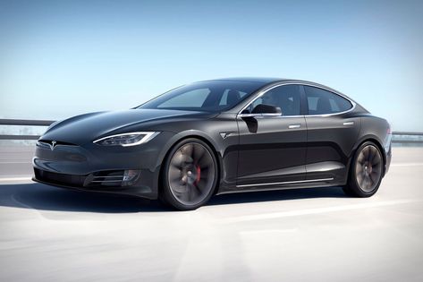 Named for a Spaceballs reference, Tesla's new Plaid option for the Model S will push the four-door into hypercar territory. The new flagship will sport... Tesla Suv, Tesla Model S Plaid, Tesla Electric Car, Smart Roadster, Mobil Futuristik, New Tesla, Tesla Motors, Tesla Car, Tesla S