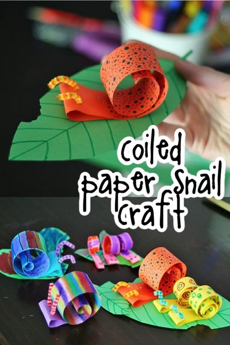 Nature, Inny Inchworm Craft, Snails Activities For Preschool, Minibeasts Crafts For Kids, Snail Eyfs Activities, Snails Eyfs Activities, Insect Week Activities, Mini Beasts Activities Preschool, Mini Beast Activities Eyfs