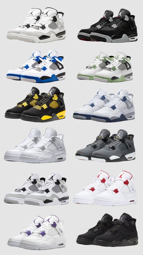 Retro 4 Outfits, Jordan 4 Outfit, Cute Jordans, Zapatillas Jordan Retro, Pretty Sneakers, Buty Marki Nike, Jordan 4’s, Pretty Shoes Sneakers, Jordan 4s