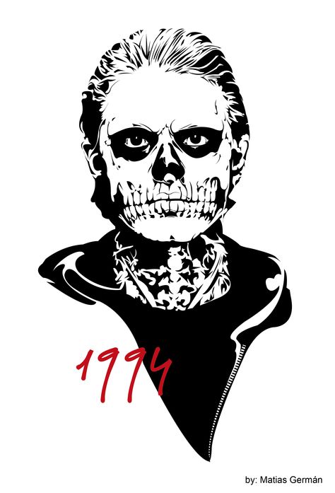 "1994" illustration by Matias German (me). Inspired by fictional character Tate Langdon from American Horror Story. #AHS #AmericanHorrorStory #Tate #TateLangdon #MatiasGerman #Matmán www.matman.dk Tate Langdon Drawing Sketch, Tate Langdon Tattoo Ideas, Tate Langdon Sketch, Tate Langdon Tattoo, American Horror Story Painting, American Horror Story Tattoo Ideas, Tate Langdon Drawing, American Horror Story Drawing, Ahs Drawings