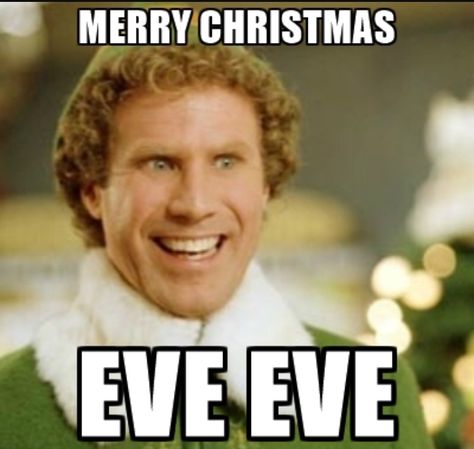 Merry Christmas Eve Eve 🎄 Humour, Buddy The Elf Meme, Baseball Memes, Christmas Memes, Teacher Memes, Michael Phelps, Buddy The Elf, Young Life, Humor Memes