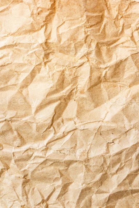 old brown crumpled paper texture background Brown Crumpled Paper, Crumpled Paper Texture, Crumpled Paper Background, Crumpled Paper Textures, Paper Texture Background, Film Texture, Old Paper Background, Crumpled Paper, Film Background