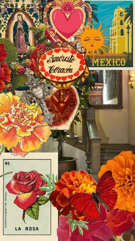 Check out carmzry's Shuffles Guatemalan Aesthetic, Mexico Wallpaper, Mexican Culture Art, Arte Peculiar, Pot Pourri, Art Wallpaper Iphone, Mexican Culture, Cute Patterns Wallpaper, Art Collage Wall