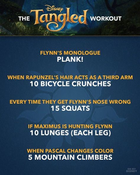 Disney Movie Workouts, Disney Workout, Tv Show Workouts, Tangled Flynn, Movie Workouts, Tv Workouts, Disney Poster, Britt Robertson, Baby News