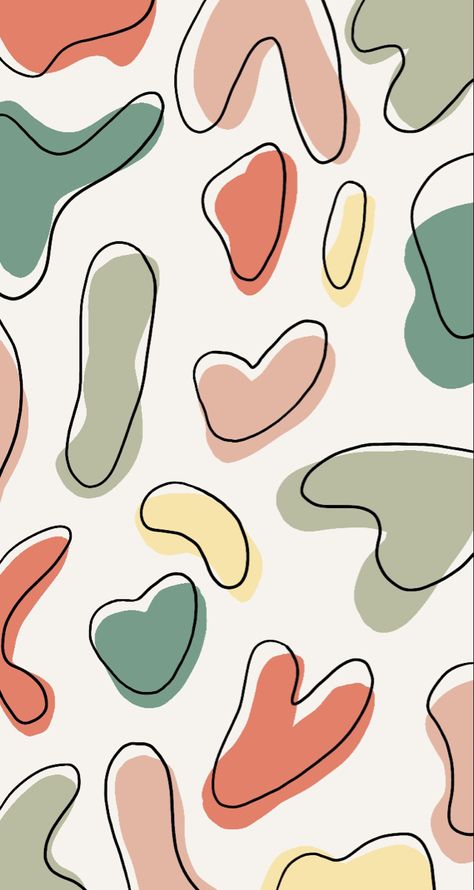 Pastel Prints Pattern, Cute Art Patterns, Simple Paint Patterns, Easy To Paint Patterns, Simple Repeat Pattern, Simple Art Background Ideas, Cute Wallpapers Pattern, Cute Aestethic Wallpapers, Drawing Backgrounds Ideas Simple