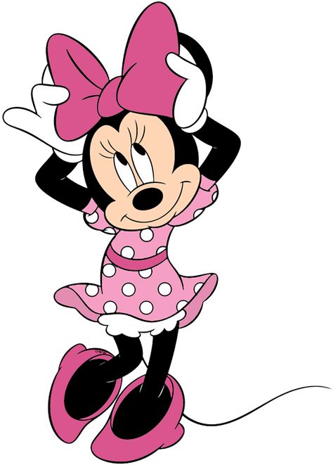 Minnie Mouse Easy Drawing, Minnie And Mickey Mouse Drawing, Mickey Mouse And Minnie Mouse Drawings, Mini Mouse Drawing, Minnie Drawing, Rapunzel And Elsa, Minnie Mouse Art, Ariel And Rapunzel, Mine Mouse