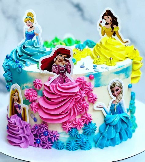 All Disney Princess Birthday Cake, Princess Cakes Ideas, Princess Theme Cake Ideas, Disney Princess Cake Design, Princess Birthday Cake Ideas, Princess Cake Design, Disney Princess Cake Ideas, Disney Princess Birthday Cake, Drip Cake Recipes