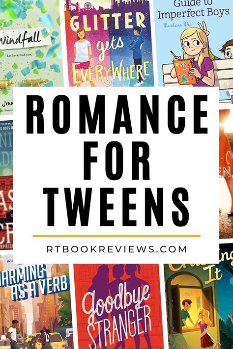 Looking for romance books for your tween? Look no further! Tap here to see the top 20 romantic books written for tweens! #bestromancefortweens #tweenromance #youngadultromance Romance Books For 13-14, Middle Grade Romance Books, Pg 13 Romance Books, Middle School Romance Books, Books For 13 Year Girl, Teen Girl Books To Read, Clean Romance Books For Teens, Clean Ya Books, Books For 13 Yo