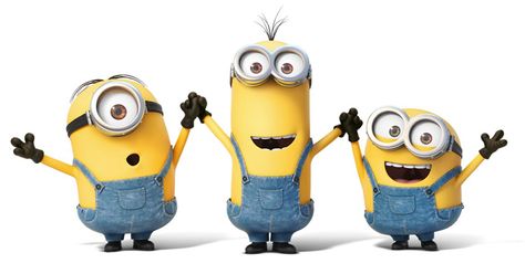 Stuart, Kevin and Bob, Minions April Fools Pranks, Minions, Amor Minions, Funny April Fools Pranks, 3 Minions, Minions Images, Minions Bob, Interior Design Gifts, Scooby Snacks