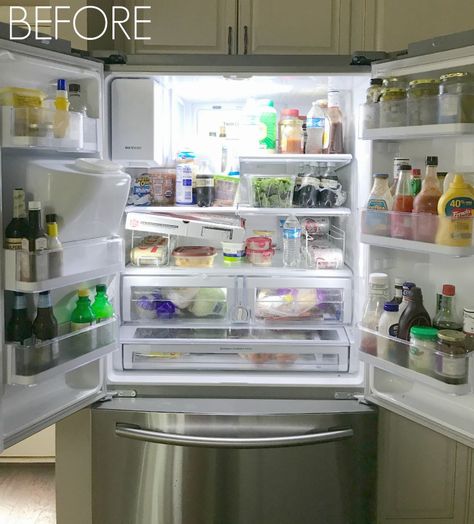 Refrigerator Door Organization Ideas, 4 Door Refrigerator Organization, Whirlpool Refrigerator Organization, Refrigerator Shelf Placement, Sauce Organization Fridge, Double Door Refrigerator Organization, Subzero Fridge Organization, Samsung French Door Fridge Organization, Lg Refrigerator Organization