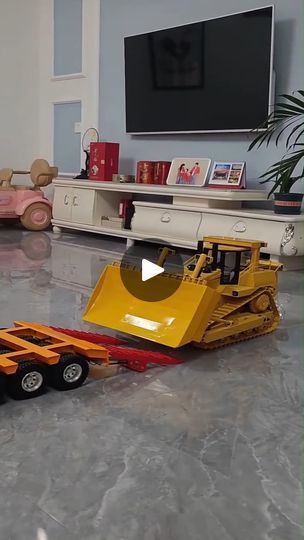 RC Bulldozer Load On The RC Truck Trailer | RC Bulldozer Load On The RC Truck Trailer | By RC WorldFacebook Rc Trucks For Sale, Rc Trucks Trailers, Rc Cars And Trucks, Rc Truck, Truck Trailer, Rc Trucks, Truck And Trailer, Semi Trucks, Trucks For Sale