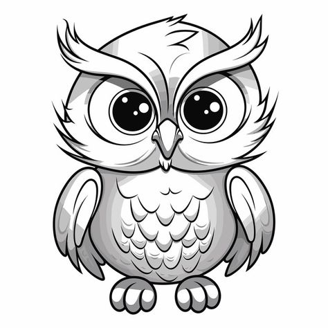 Hand drawn owl outline illustration cute... | Premium Vector #Freepik #vector #bird-outline #bird-drawing #animal-outline #lineart Owl Coloring Page, Owl Outline, Vector Bird, Bird Outline, Owl Coloring, Animal Outline, Owl Coloring Pages, Bird Drawing, Outline Illustration