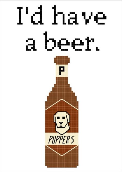 Cross Stitch, Cross Stitch Patterns, Craft Beer, Letterkenny Cross Stitch, Beer Flight, Dmc Floss, Cross Stitch Pattern, Stitch Pattern, Stitch Patterns