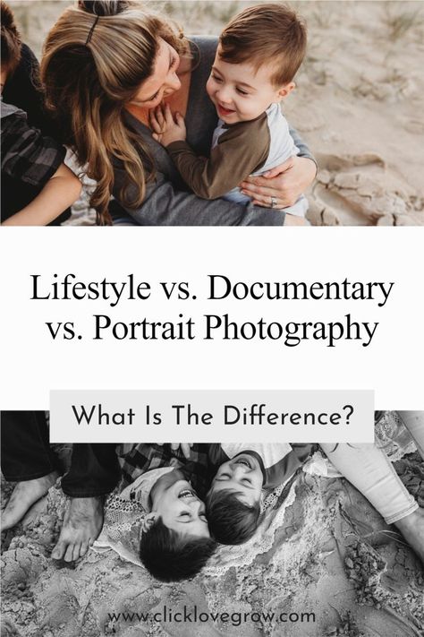 Lifestyle vs. Documentary vs. Portrait Photography – What Is The Difference Documentary Lifestyle Photography, True To Life Photography, Photoshoot Family Of Four, How To Become A Family Photographer, Tips For Portrait Photography, Photography Styles Types Of, Lifestyle Photography Poses, Lifestyle Portrait Photography, Types Of Photography Style