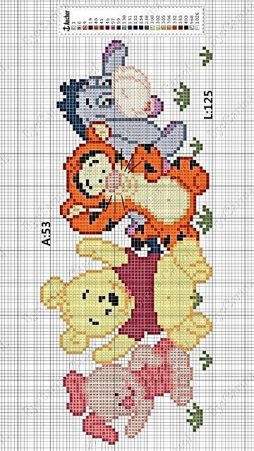 Pin by Liz-Marie Almeida on Cross stitch - Pooh & Friends | Disney cross stitch, Baby cross stitch patterns, Disney cross stitch patterns Cross Stitch Patterns Winnie The Pooh, Cross Stitch Winnie The Pooh, Winnie The Pooh Punto Croce, Winnie The Pooh Cross Stitch Patterns, Winnie The Pooh Knitting, Winnie The Pooh Cross Stitch, Winnie The Pooh Pattern, Pooh Embroidery, Disney Cross Stitch Patterns