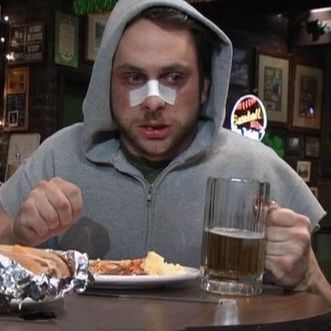 Charlie Kelly Pfp, Charlie Kelly Icons, Charlie Always Sunny, Always Sunny Quotes, Kin Characters, Sunny Quotes, Pic Wall, Rat Boy, Charlie Kelly