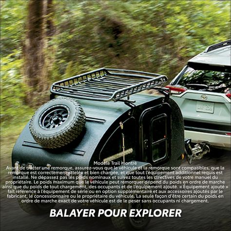 Profitez davantage des grands espaces dans le RAV4 TRD Hors route. Équipé de tout ce dont vous avez besoin pour aller plus loin. #PlusÀDécouvrir Camping, Models, Rav4 Hybrid, Hors Route, The Outdoors, Toyota Rav4, Off Road, Toyota, Benefits