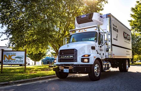 Trucks, Mack Trucks For Sale, Sales Goals, Medium Duty Trucks, Electric Truck, Mack Trucks, Work Truck, New Trucks, Trucks For Sale