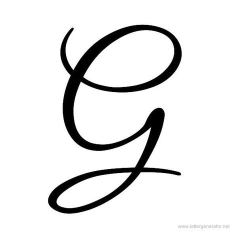 cursive capital g Letter G Tattoo Ideas, Cursive Capital G, Cursive Letter G, Letter G Tattoo, Fancy Fonts Alphabet, G Calligraphy, Cursive Letters Fancy, Tattoo Fonts Cursive, G Tattoo