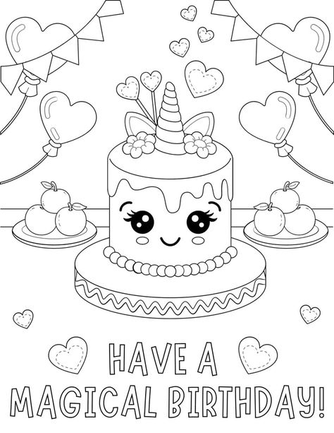 30 Free Printable Happy Birthday Coloring Pages for Kids Happy Birthday Colouring Pages, Coloring Birthday Cards Printable, Birthday Colouring Pages, Happy Birthday Coloring Pages Printables, Happy Birthday Sketch Drawing, Birthday Coloring Sheets, Printable Birthday Cards Free, Happy Birthday Disney Princess, Cake Coloring Pages