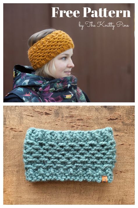 Amigurumi Patterns, Ear Warmer Headband Knitted, Knitting Pattern For Headband Free, Knit Ear Warmers Pattern Free, Knit Earwarmer Pattern, Earwarmers Knitting Pattern Free, Loom Knit Ear Warmer Head Bands, Free Knit Headband Pattern Ear Warmers, Head Warmer Knitting Pattern