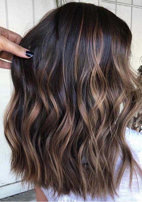 Bayalage Brunette, Rambut Brunette, Kadeřnické Trendy, Colors Combinations, Vlasové Trendy, Latest Hair Color, Brunette Balayage, Fall Hair Color For Brunettes, Latest Hair