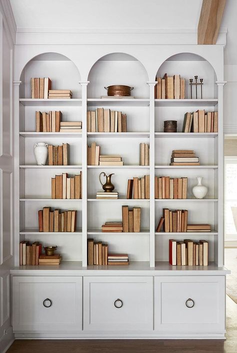 Books, Lots Of Books, White Bookcase, Bookcase, Shelves, White