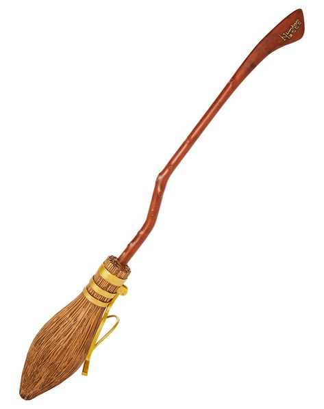 Add the ultimate prop to your Harry Potter costume with the Nimbus 2000 broomstick! This authentic broomstick features two easy-to-assemble pieces constructed from lightweight plastic. Harry Potter fans will appreciate the realistic markings on this broomstick, including a "Nimbus 2000" engraving on the handle. Officially licensed Total Length: About 41" Material: Plastic Care: Spot clean Imported Hogwarts Broomstick, Broomstick Aesthetic, Broomstick Harry Potter, Harry Potter Broomsticks, Broom Harry Potter, Harry Potter Nimbus 2000, Harry Potter Scenes, Quidditch Harry Potter, Harry Potter Broomstick