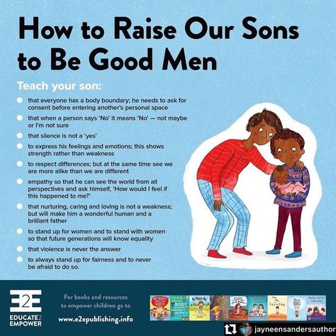 Jayneen Sanders Kidlit Author on Instagram: "The reality is that parents will always worry about their children. ⁠ ⁠ We often hear of parents expressing their concern for their daughters - their safety, and how they will be treated by boys and men. Very few think about the reality of their sons potentially being one of those boys or men who mistreat or disrespect others. ⁠ ⁠ Experts say that behaviours are more cultural than biological. As parents, this is an opportunity for us to help guide our Raising Sons, Uppfostra Barn, Life Skills Kids, Parenting Knowledge, Parenting Boys, Affirmations For Kids, Parenting Done Right, Conscious Parenting, Mindfulness For Kids