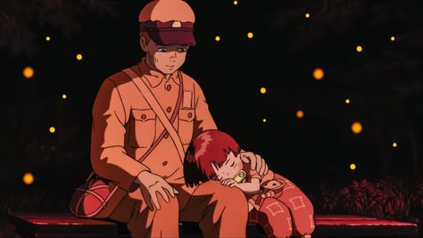 Kawaii, Grave Of The Fireflies Wallpaper, The Grave Of The Fireflies, Grave Of Fireflies, Isao Takahata, Secret World Of Arrietty, Pretty Movie, Grave Of The Fireflies, Studio Ghibli Movies