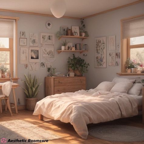 Cottagecore room decor 🌼🌸🌺🪷🪻🌻 #cottagecore #aestheticroom #roomdecor Room Decor Cottagecore, Cottagecore Aesthetic Room, Cottagecore Minimalist, Cottagecore Room, Cottagecore Room Decor, Aesthetic Cottagecore, Room Ideas Aesthetic, Small Bedroom Decor, Aesthetic Rooms