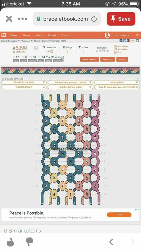 Friendship Bracelet Patterns 5 Colors, Braided Bracelet Patterns, Braceletbook Patterns Easy, Thread Bracelets Patterns Easy, Thick Friendship Bracelet, Thread Bracelets Tutorial, Knot Bracelet Patterns, Wave Bracelet Pattern, Braclete Pattern