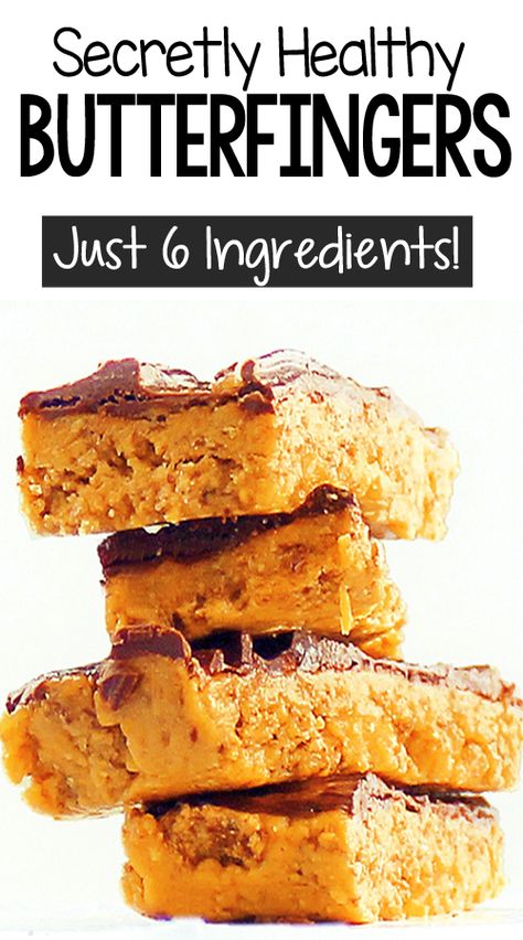 These easy vegan Butterfingers you can make at home have that exact same toffee-like crunch of store-bought Butterfinger bars, yet they are secretly health friendly! #health #vegetarian #food #diy #easy Healthy Butter Fingers, Keto Butterfinger Candy Bars, Healthy Homemade Candy Bars, Homemade Vegan Dessert, Whole Foods Desserts Healthy, Dessert With Things You Have At Home, Homemade Healthy Candy Recipes, Healthy Candy Bar Recipes, Keto Butterfinger Bars