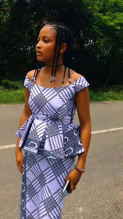 Funeral Wear, White Funeral, African Print Long Dress, African Tops For Women, Funeral Dress, Funeral Outfit, African Tops, African Fabric Dress, Traditional African Clothing