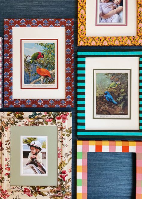 DIY Upholstered Frames - Honestly WTF Cadre Photo Diy, Mod Podge Fabric, Fabric Shears, Photo Deco, Deco Nature, Diy Picture Frames, Diy Tassel, Upcycle Projects, Framed Fabric