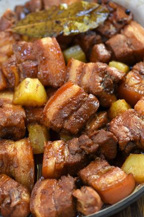 Pork Belly Hamonado, Pork Pinoy Recipe, Pork Belly Recipes Filipino, Pork Belly Pineapple Recipes, Hamonado Recipe Filipino Food, Hamonado Recipe Pork, Pork Hamonado Recipe Filipino Food, Pork Filipino Dishes, Filipino Pork Dishes