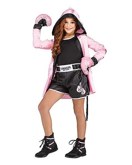 Cute Boxer Halloween Costume, Boxer Girl Costume, Boxer Outfit, Boxer Halloween, Boxer Costume, Girl Boxers, Boxing Clothes, Boxer Costumes, Sports Costume