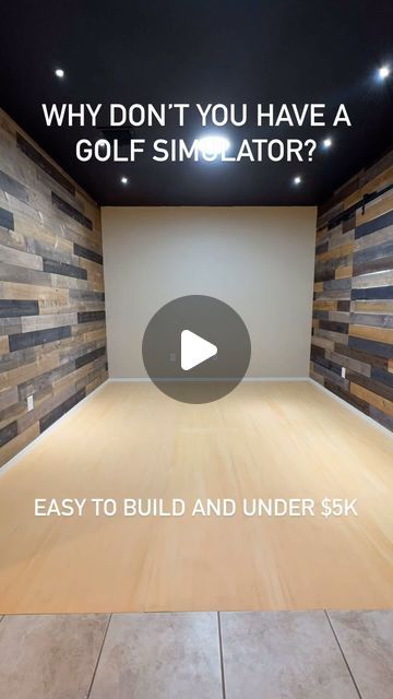 iGolfReviews on Instagram: "EDITOR CHOICE REVIEW: @carlsplacediygolf DIY Golf Simulator - Check out the best investment you can make in your house and your game.  Enjoy indoor golf for under $5k.  LINK IN BIO  #golf #golfsimulator #indoorgolf #carlsplacediygolf #golfislife #igolf #igolfreviews #carlsplace" In Home Golf Simulator, Golf Indoor Simulator, Golf Simulator Man Cave, Home Golf Simulator Room Design, Golf Simulator Garage Diy, Backyard Golf Simulator, Backyard Golf Simulator Shed, Golf Shed, Garage Golf Simulator Diy