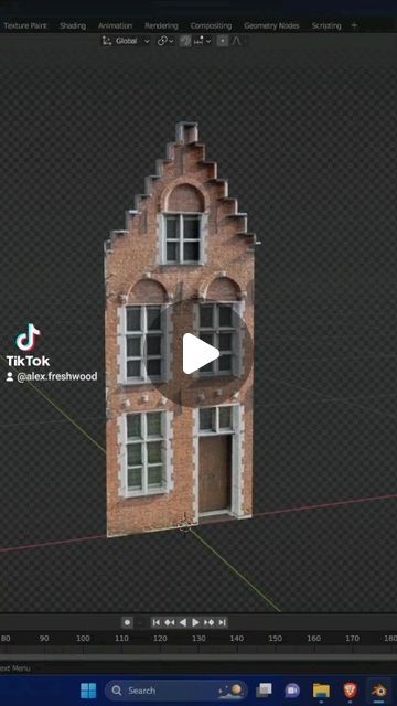 Alex Freshwood on Instagram: "Let's make a building in blender! #blender3d #blendertutorial #blenderart #blender" Exterior, Blender Project Ideas, 3d Blender, Blender Tutorial, Blender 3d, Exterior Lighting, Let It Be, Building, On Instagram