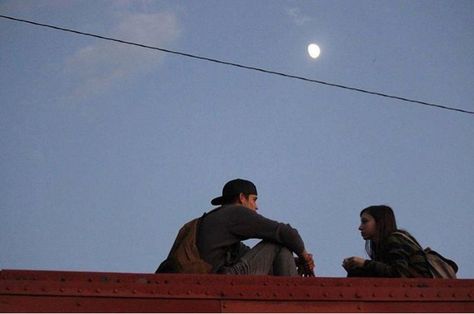 Tagged Sitting On Rooftop Aesthetic Night, Elisia Brown, Katelyn Core, Timothy Granaderos, Katelyn Nacon, Love Tumblr, Night Couple, Aesthetic Photography Grunge
