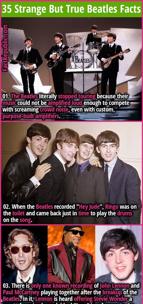 popular celebrity famous didyouknow interesting fascinating Crazy Facts, Pimple Inside Nose, Mind Blowing Thoughts, Classic Rock Artists, Beatles Funny, Fact Republic, Music Trivia, Music Inspiration, Amazing Funny Facts