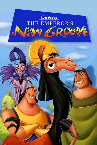 "The Emperor's New Groove" - Emperor Kuzco is turned into a llama by his ex-administrator Yzma, and must now regain his throne with the help of Pacha, the gentle llama herder. (2000) Emperor's New Groove, Walt Disney Characters, The Emperor's New Groove, Film Anime, Emperors New Groove, Movies Worth Watching, Film Disney, Childhood Movies, New Groove