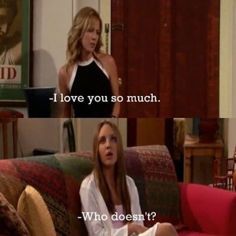 "What I Like About You" (2002-2006) | Ranking Amanda Bynes' 10 Best Acting Roles Tv Script, Tv Scenes, What I Like About You, Jennie Garth, Make Em Laugh, Love My Sister, Funny Random, The Golden Years, Classic Television