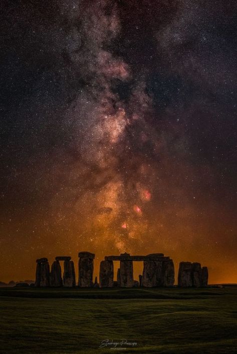 The Milky Way at Stonehenge last night Milky Way, Stonehenge, Astronomical Twilight, Stone Henge, Rose Photo, Moon Rise, The Milky Way, Painting Class, Last Night